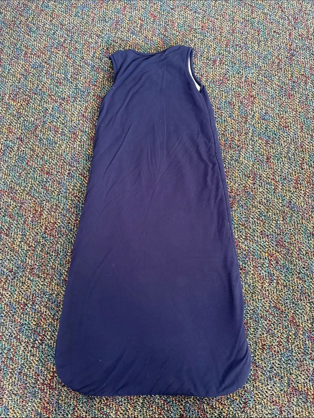 Kyte BABY Navy Sleeveless Zip Sleep Sack 6 to 18 months 2.5 tog